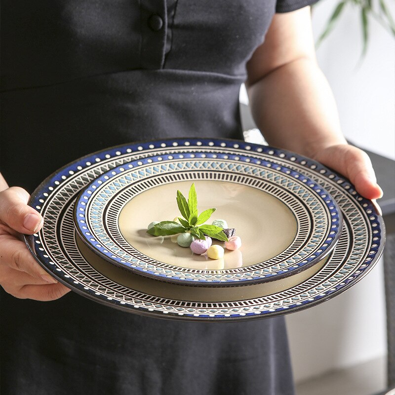 European and American Ceramic Tableware Dinner set