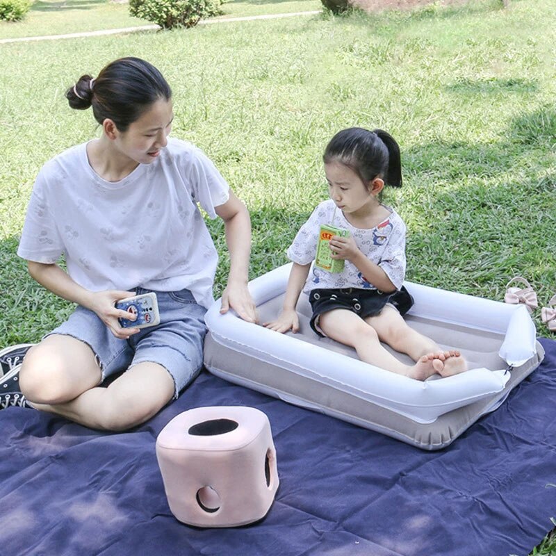 Inflatable Travel Bed for Kids