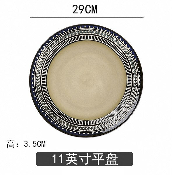 European and American Ceramic Tableware Dinner set
