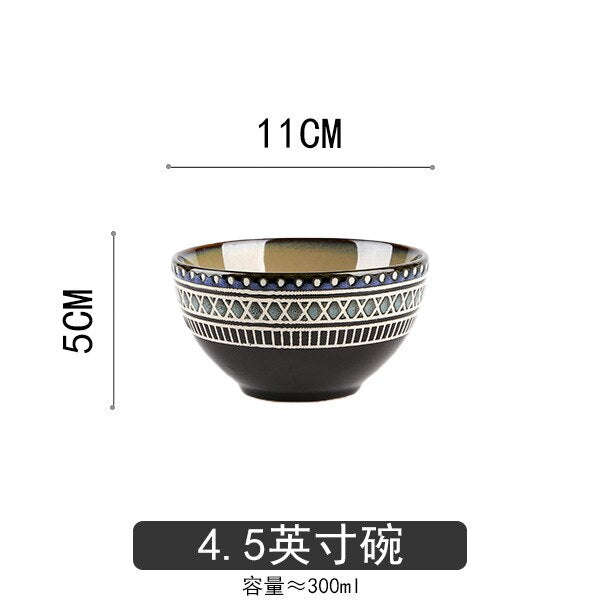 European and American Ceramic Tableware Dinner set