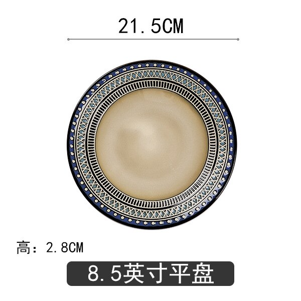 European and American Ceramic Tableware Dinner set
