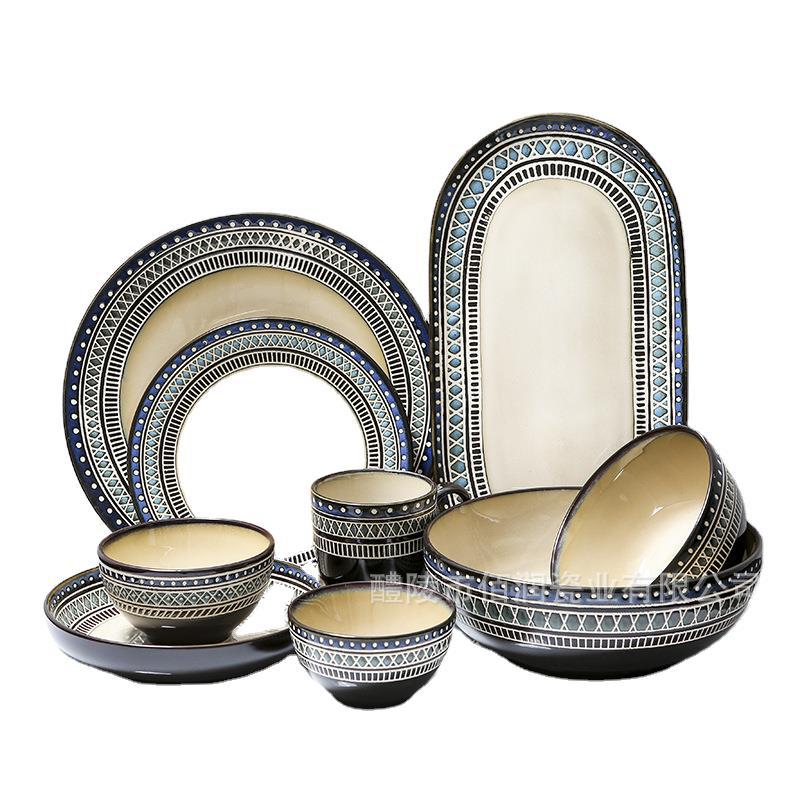 European and American Ceramic Tableware Dinner set
