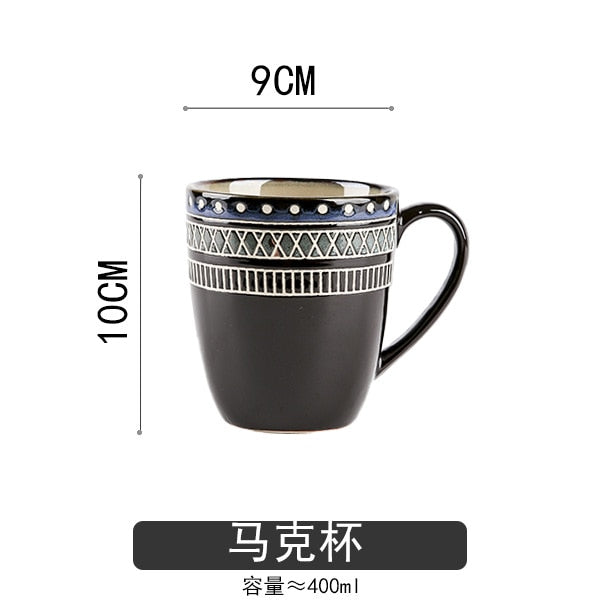 European and American Ceramic Tableware Dinner set