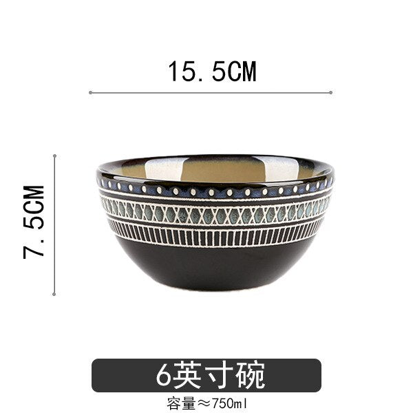 European and American Ceramic Tableware Dinner set