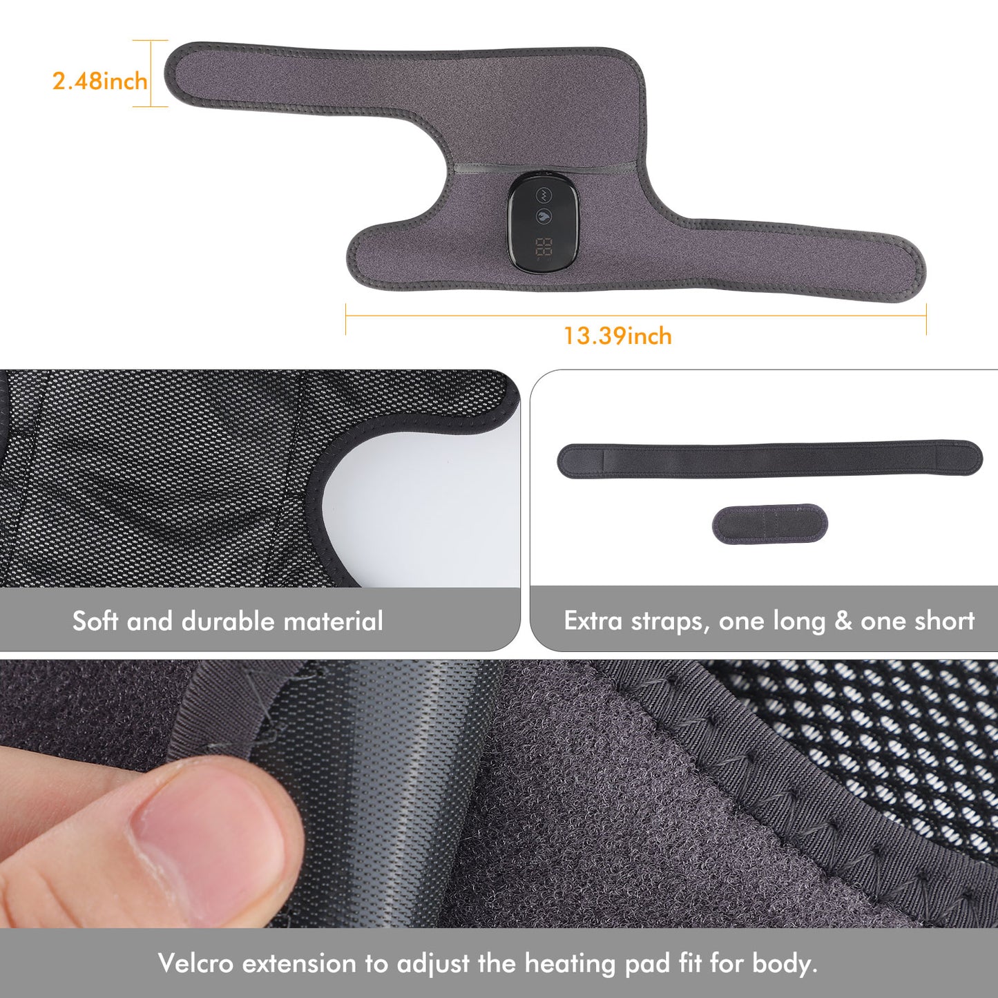 Electric Heating Therapy Knee Vibration Massager