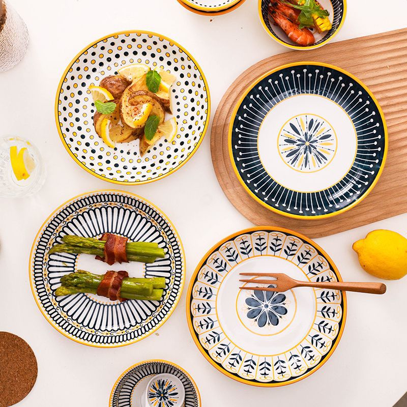 Nordic Microwave compatible Ceramic Dinner Set