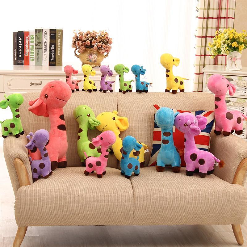 Pack of 3 Giraffe Unisex Cute Plush Soft Toy - mishiKart