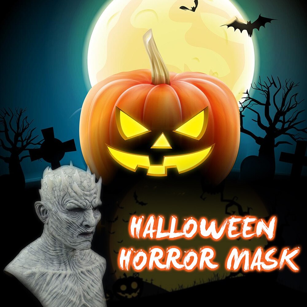 Halloween Party Safe White Walkers Mask Non-Toxic Harmless Cosplay Game Of Thrones