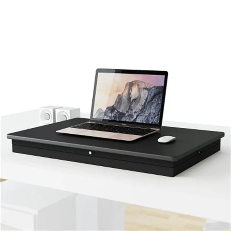 Foldable Computer Standing Desk - Converter Height Adjustable Sit Stand Up Desk