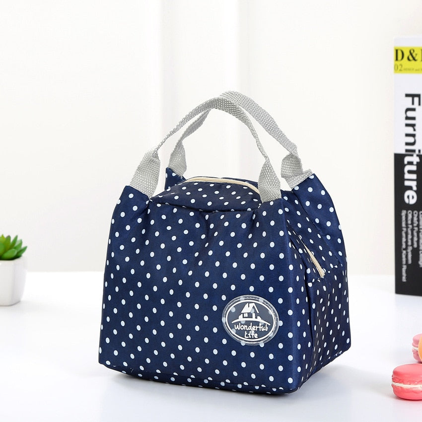 Lunch Bag Thermal Insulated Tote Cooler Bag