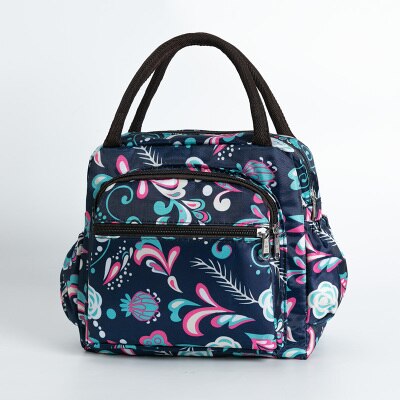 Portable Lunch Bag Thermal Insulated Tote Cooler Bag