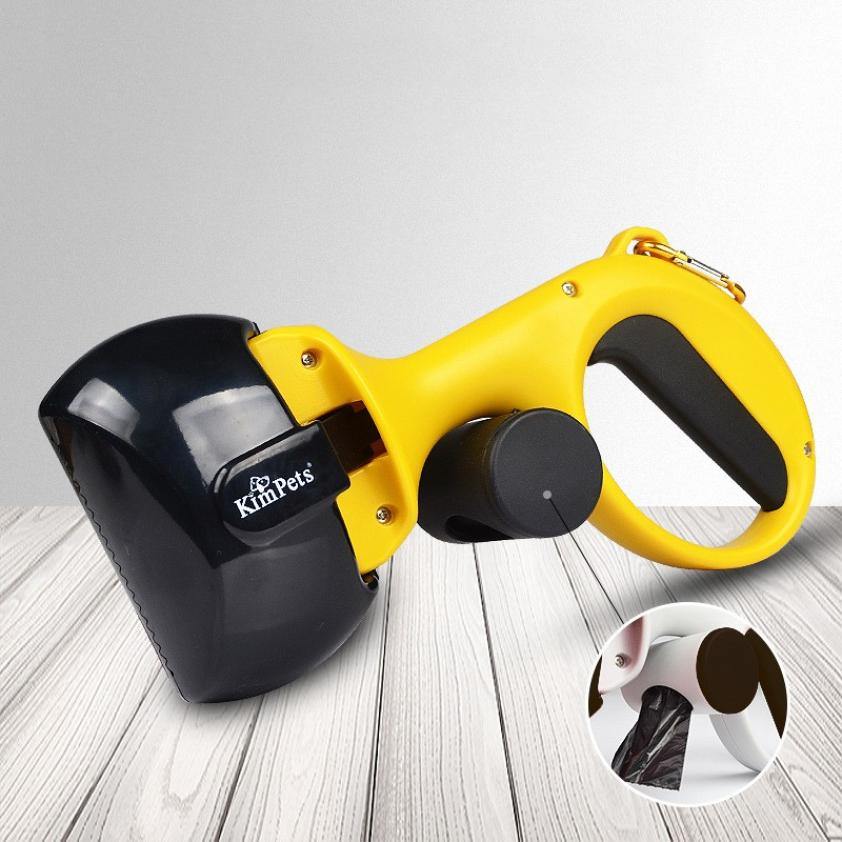 Portable Pet Dog Cat Handle Jaw Poop Scoop Cleaner Pick Up Animal Waste
