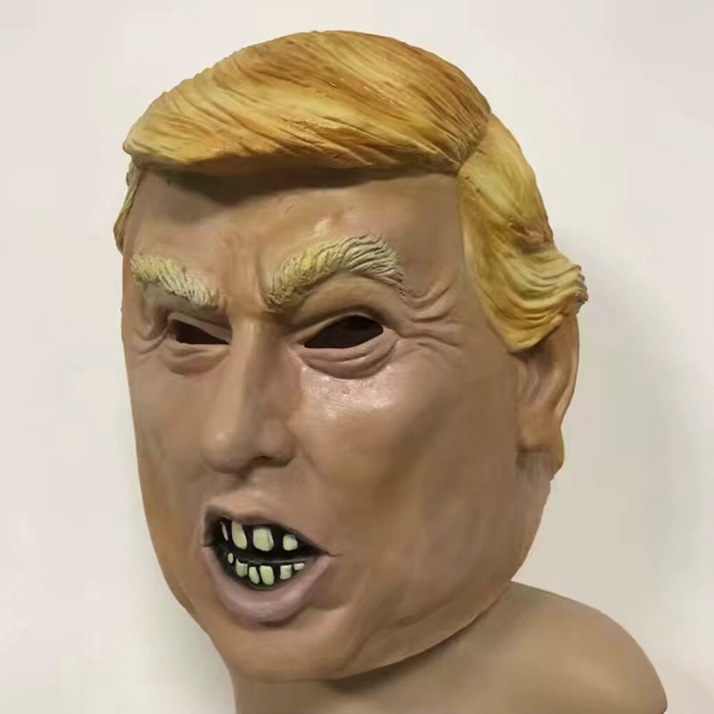 Halloween Latex Celebrity Donald Trump Halloween Cosplay Masks Costume