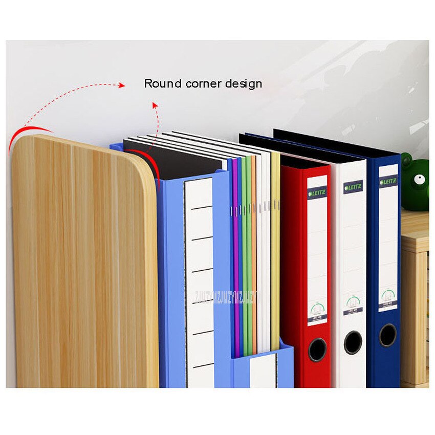Desktop Bookshelf Storage Shelf Rack Modern Table Desktop Bookcase