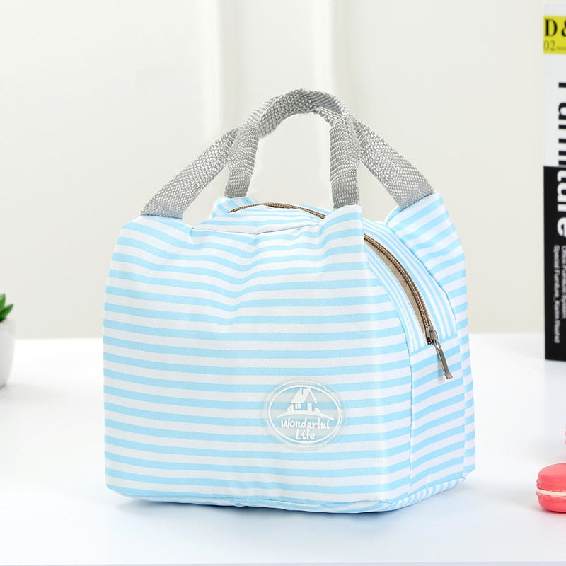 Lunch Bag Thermal Insulated Tote Cooler Bag