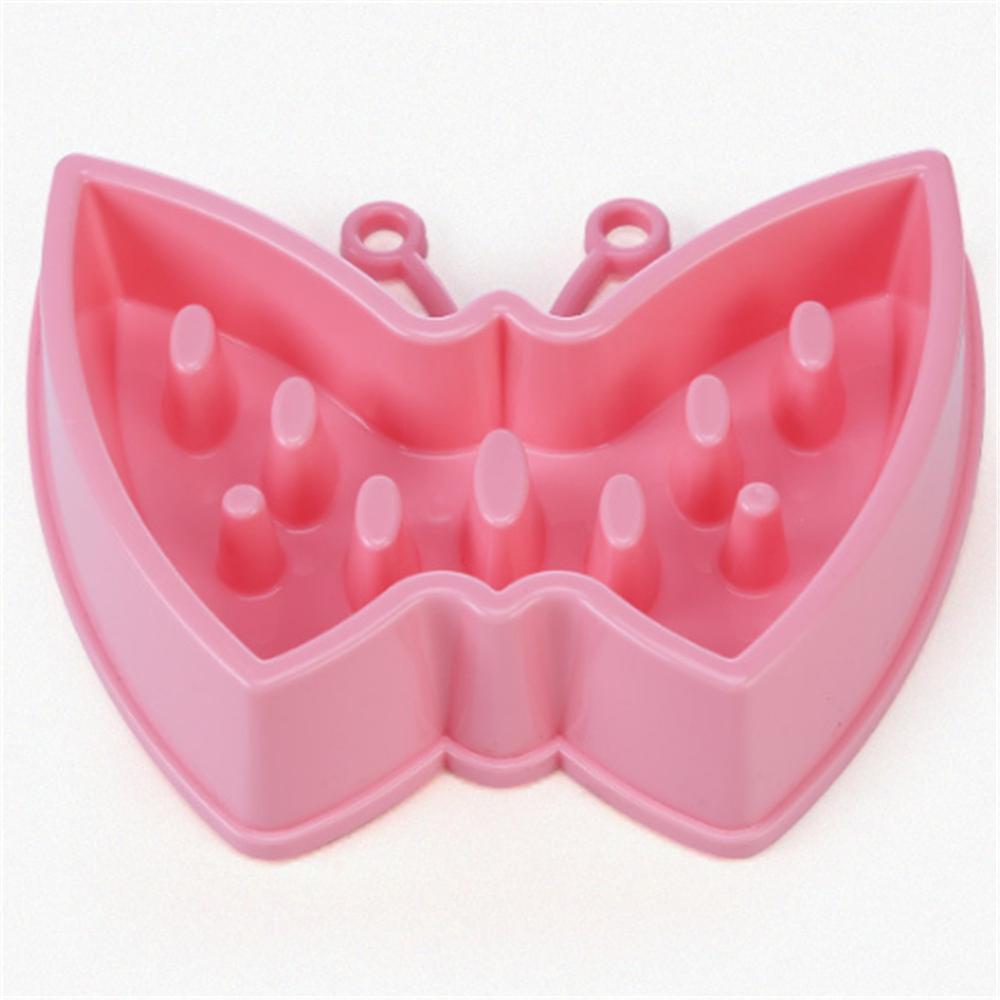 Pet Dog Feeding Food Bowls Puppy Slow Eating Feeder