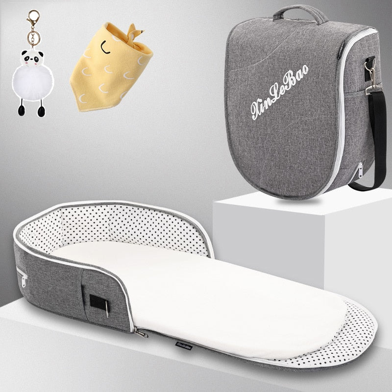 Breathable Portable Sleeping Baby Bed Crib Mosquito Nest For Newborns