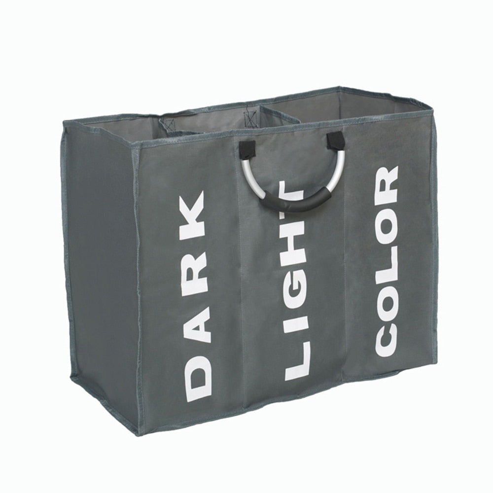 Folding Laundry Basket Storage Bucket Organizer