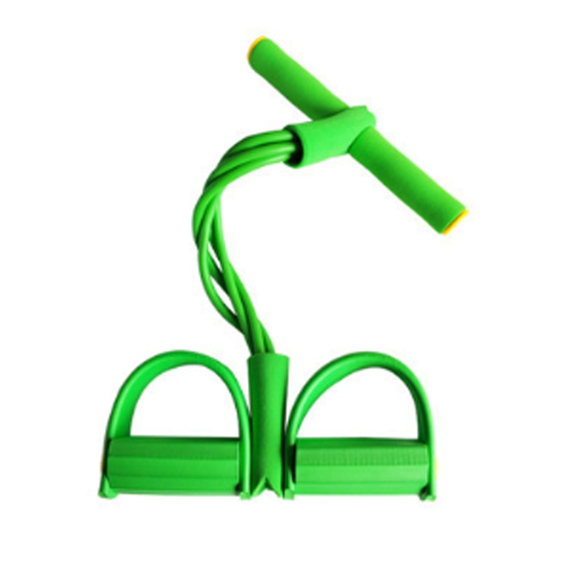 4 Tubes Resistance Bands Elastic Pull Ropes Exerciser