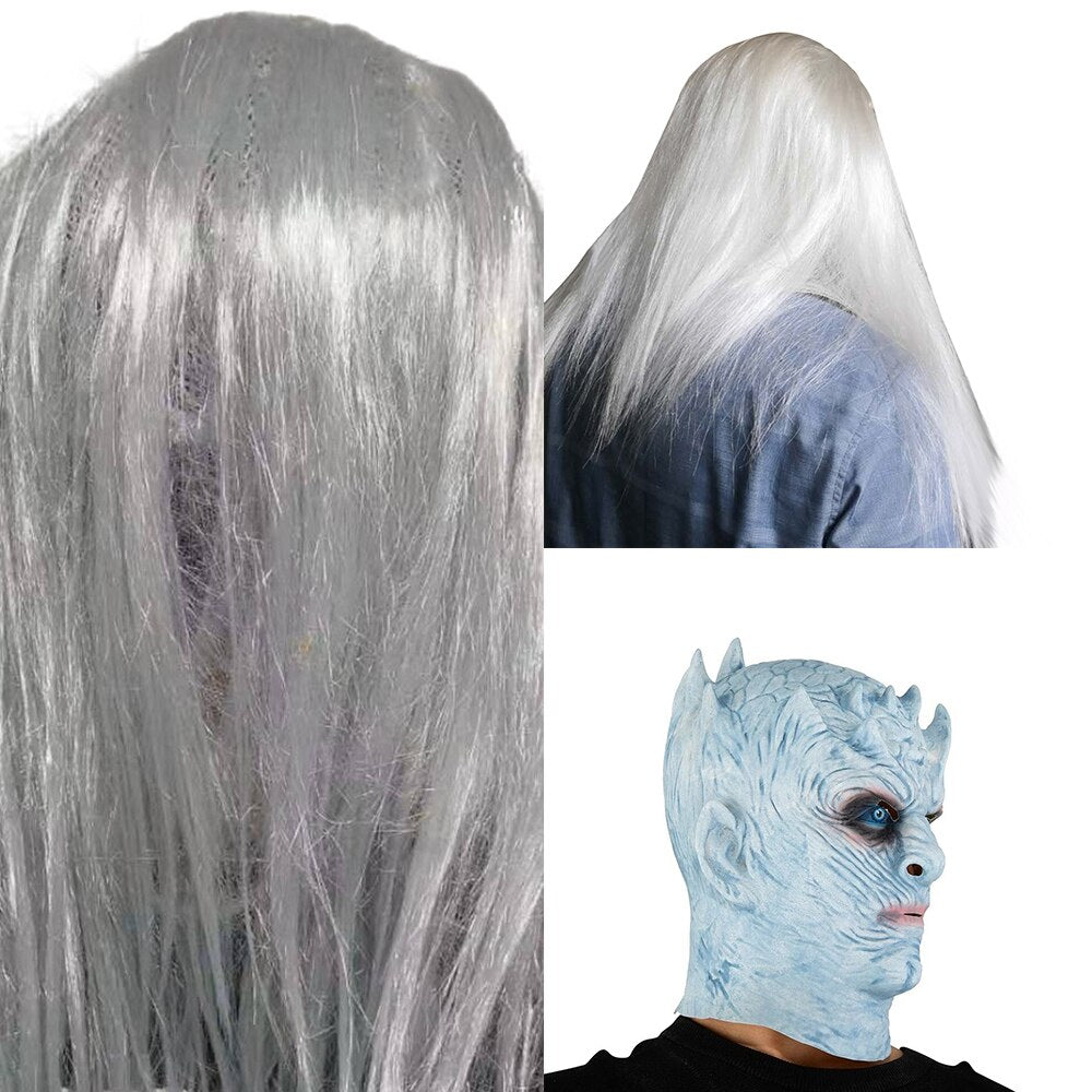 Halloween Party Safe White Walkers Mask Non-Toxic Harmless Cosplay Game Of Thrones