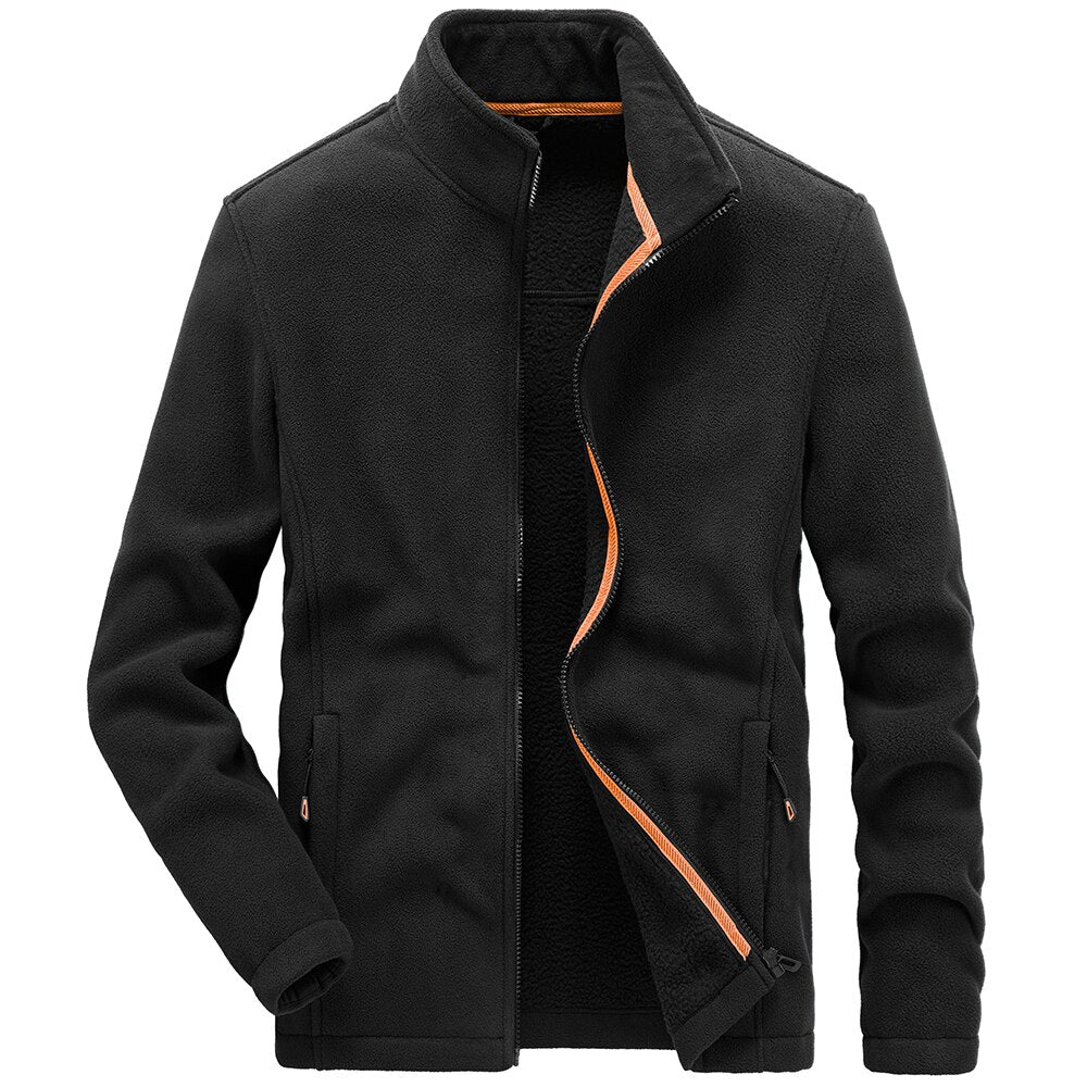 Mountain Men's Hiking Fleece Jackets Thermal Windproof