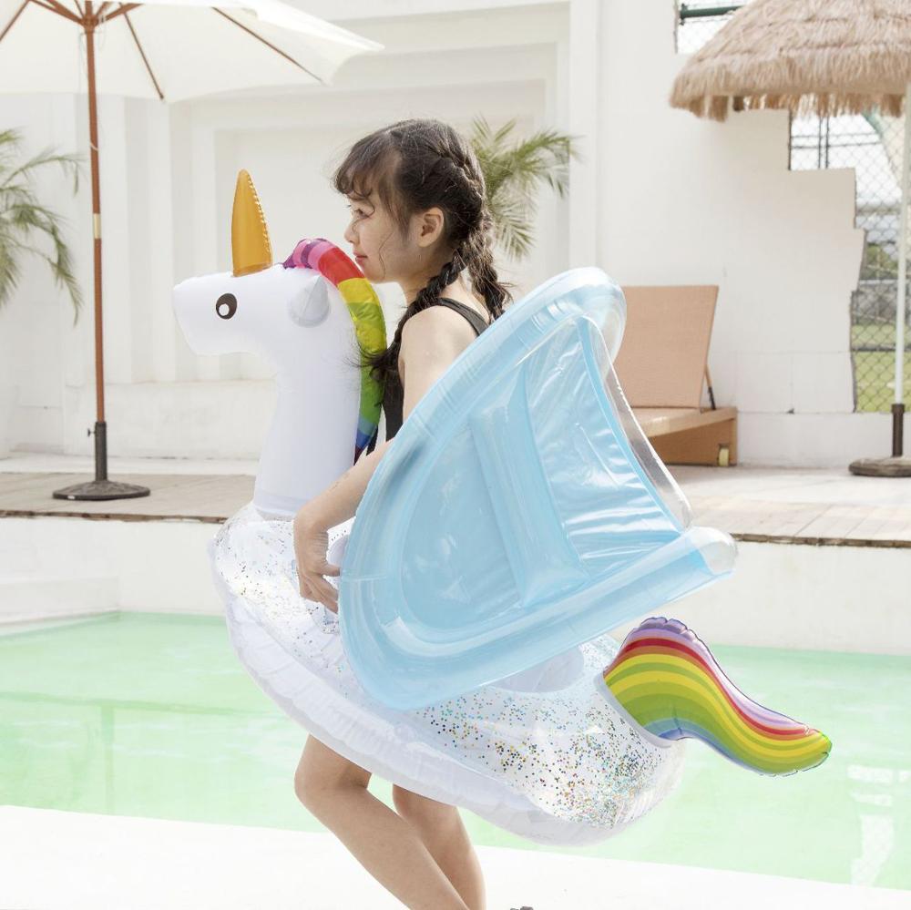 Inflatable Float Swimming Pool Ring Baby Infant Seat