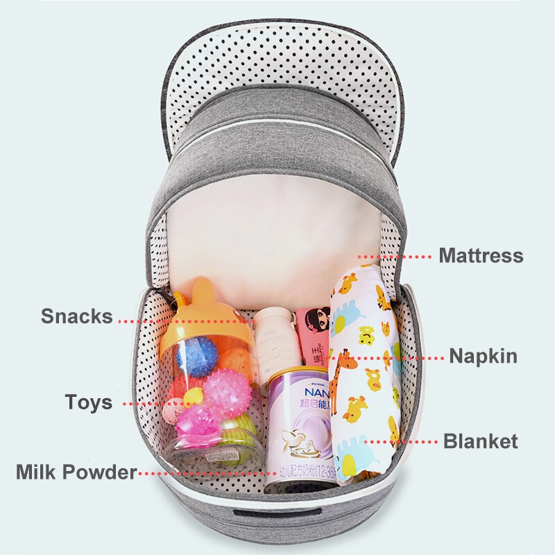 Breathable Portable Sleeping Baby Bed Crib Mosquito Nest For Newborns