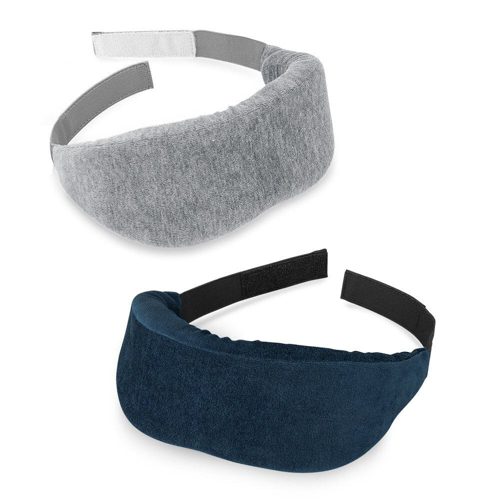 Pack of 2 3D Natural Silk Sleeping Eye Mask Cover
