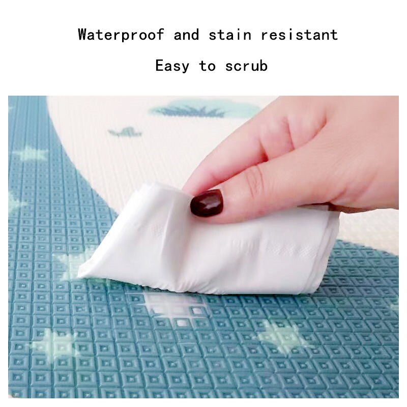 Play Mat for Children Crawling Pad Folding Mat Baby Carpet Rug