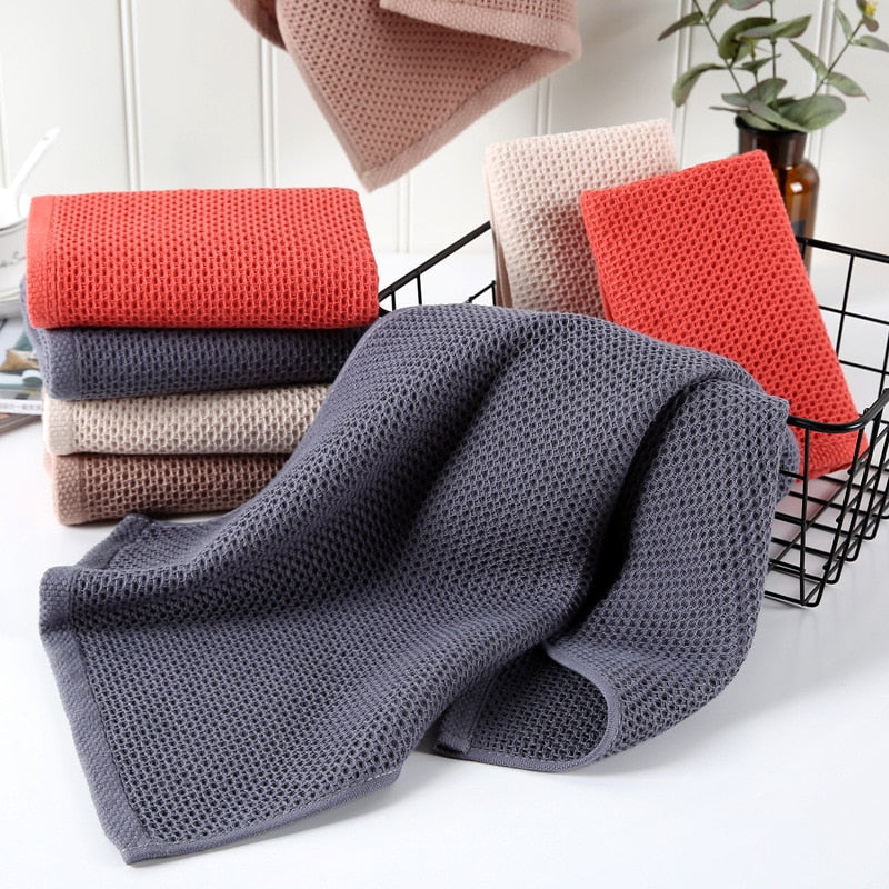 100% Cotton Hand Towels for All Age Group Face Towel 33x72cm