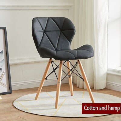 Nordic Dining Chair Desk Makeup Stool