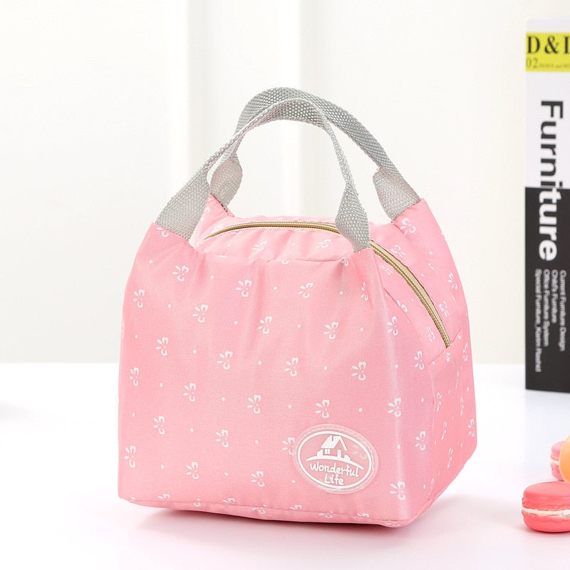 Lunch Bag Thermal Insulated Tote Cooler Bag
