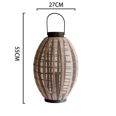 Nordic Style Floor Lantern Lamp Courtyard Garden Decorations