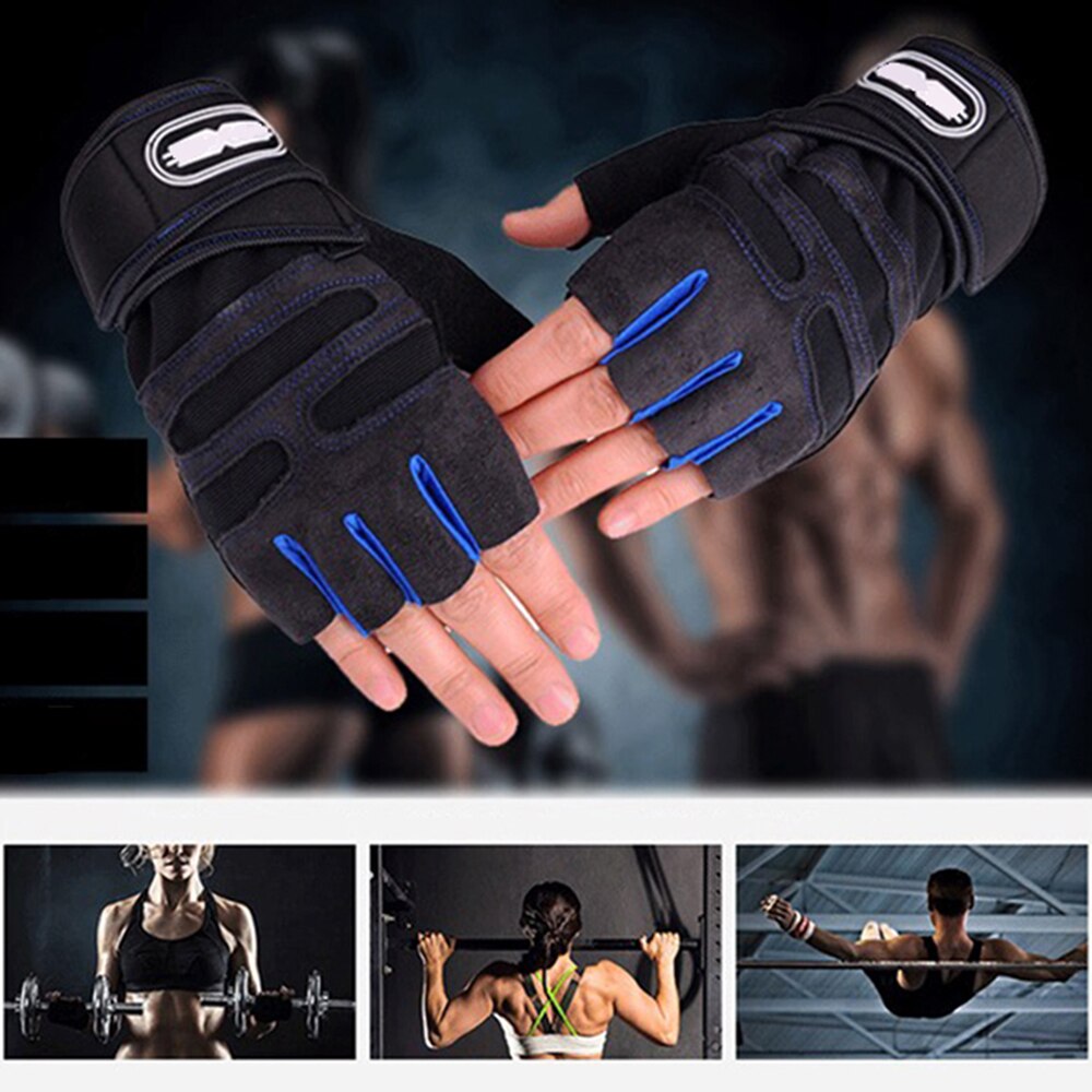 Pair of Gym Gloves Weight Lifting Gloves