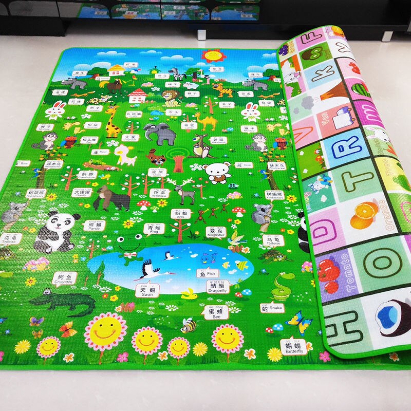 Play Mat for Children Crawling Pad Folding Mat Baby Carpet Rug