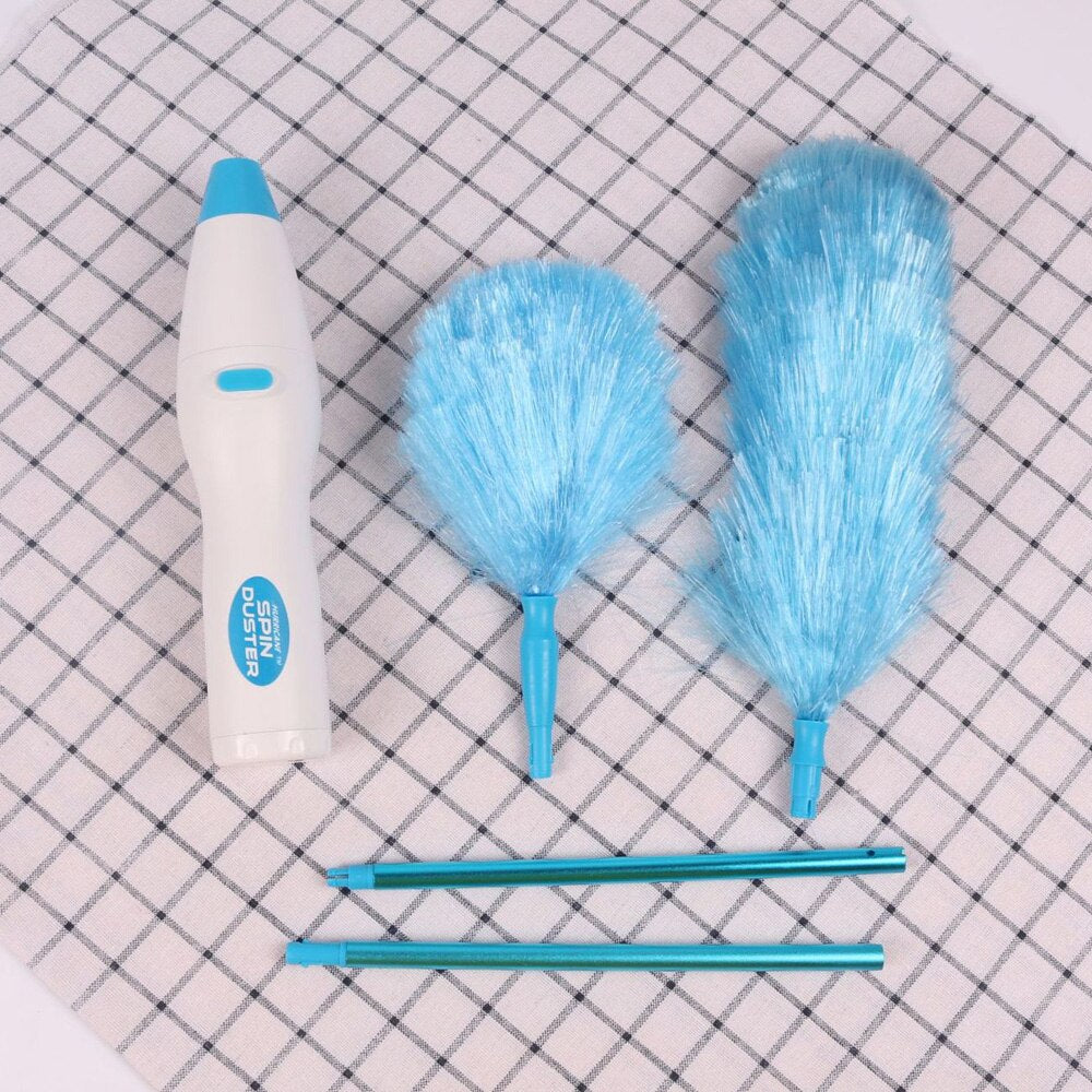 Electric Feather Duster Adjustable Window Cleaning Brush