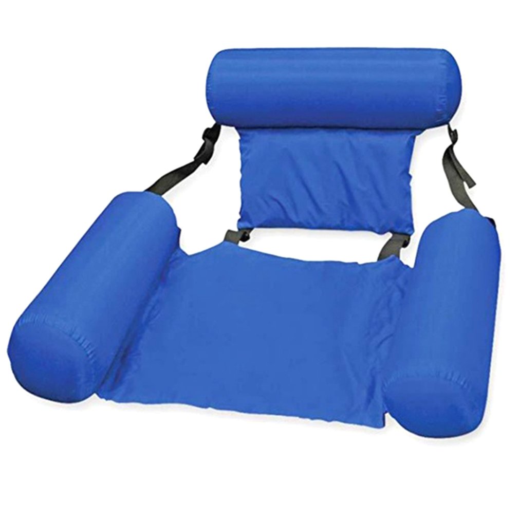 Outdoor Folding Water Hammock Recliner Inflatable Floating Swimming Mattress