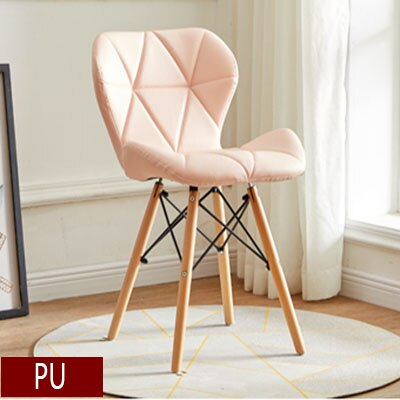 Nordic Dining Chair Desk Makeup Stool
