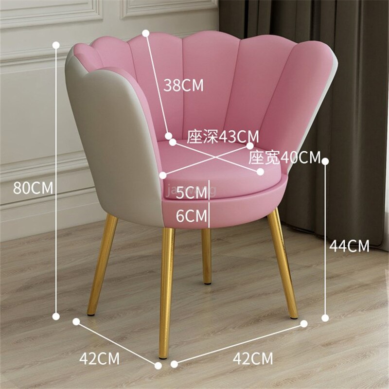 Modern Single Sofa Chair Leisure Makeup Chair