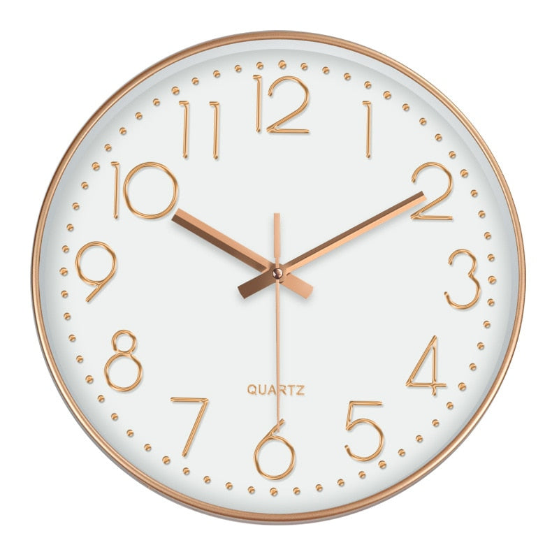 Nordic Style Wall Clock 12 Inch
