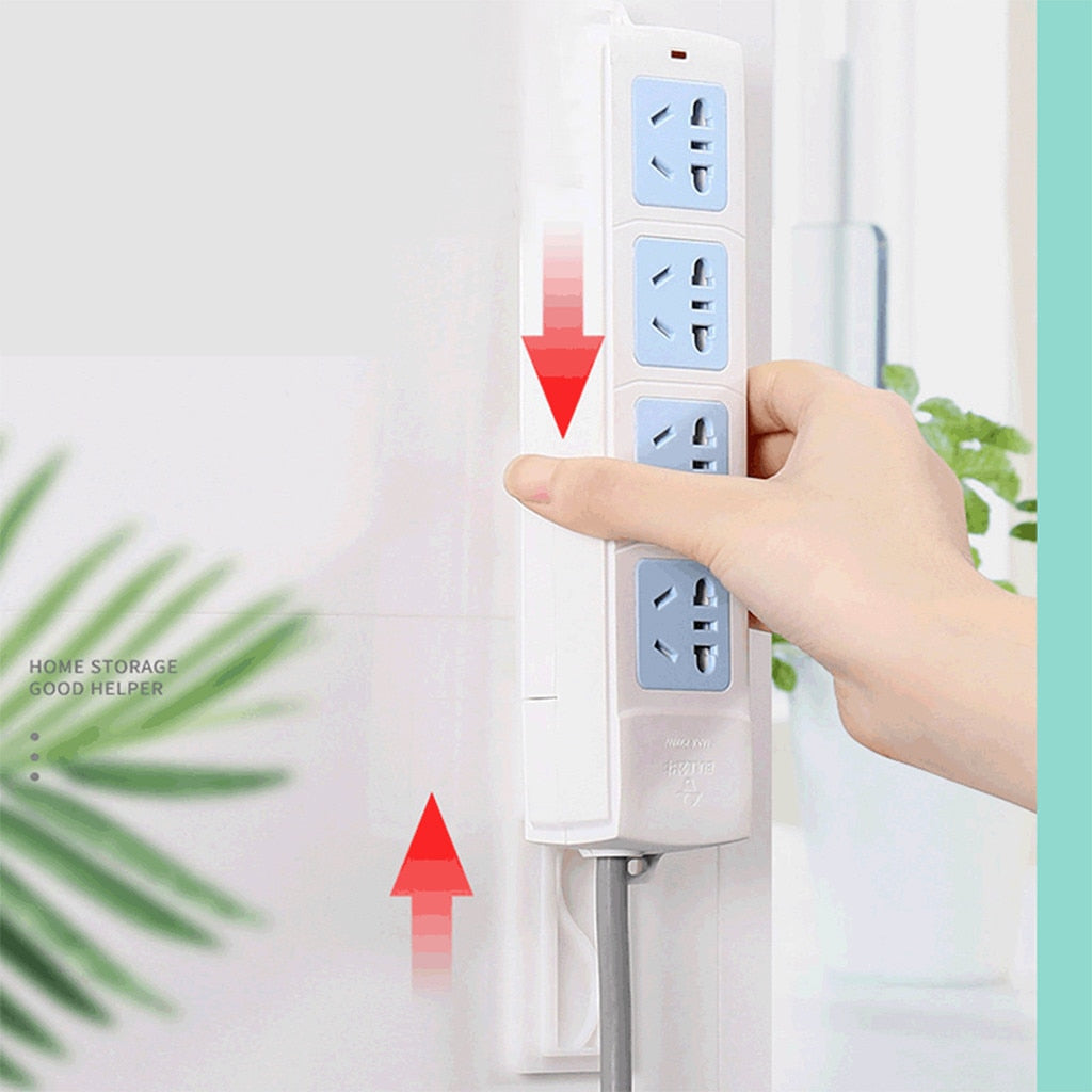 Pack of 4 - Wall Holders Sockets Charging Sticker Holder Socket