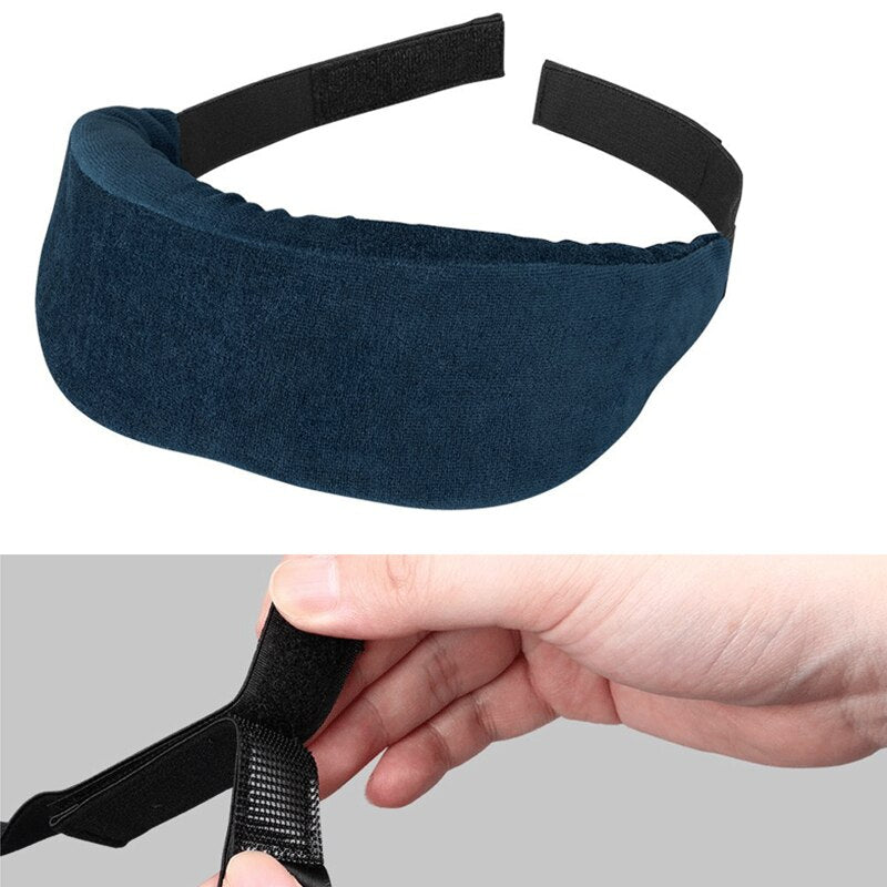 Pack of 2 3D Natural Silk Sleeping Eye Mask Cover