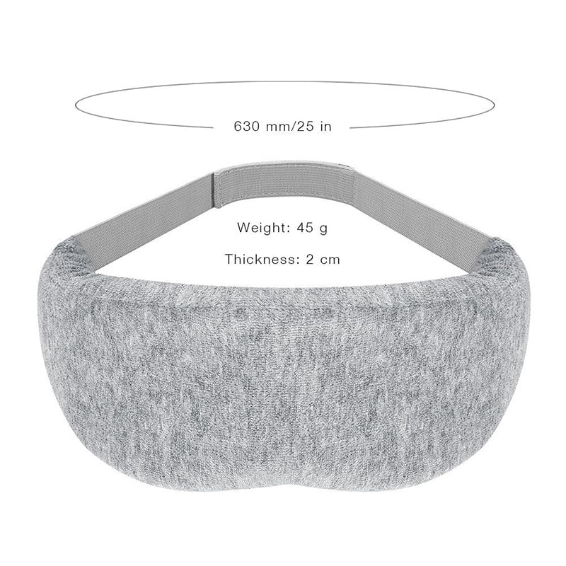 Pack of 2 3D Natural Silk Sleeping Eye Mask Cover