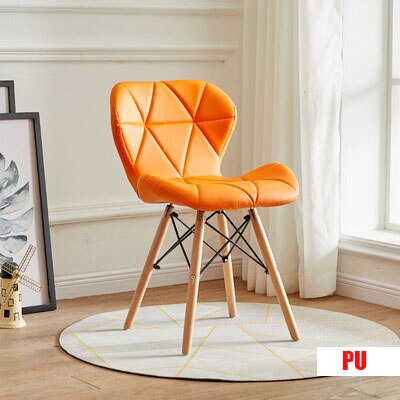Nordic Dining Chair Desk Makeup Stool