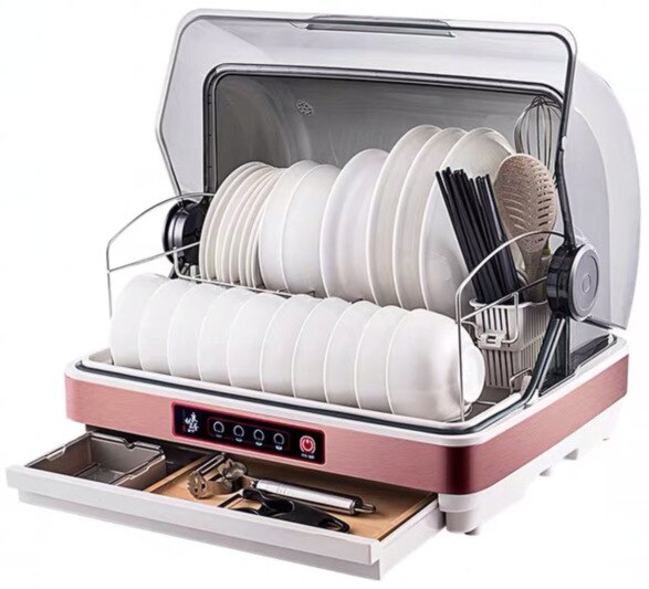 Electronic Dish Dryer Ultraviolet Tabletop Disinfection UV