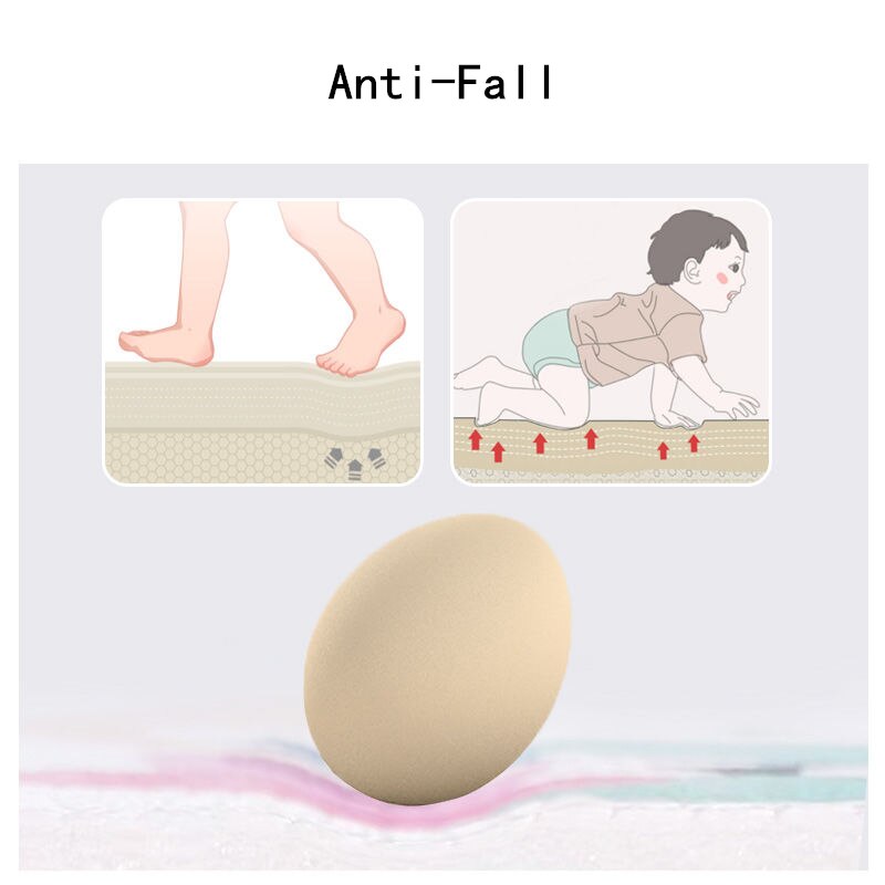 Play Mat for Children Crawling Pad Folding Mat Baby Carpet Rug