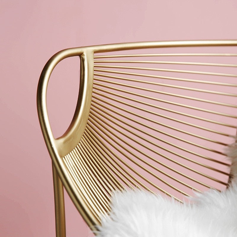 Living Room Metal Furniture Small Sofa Chair