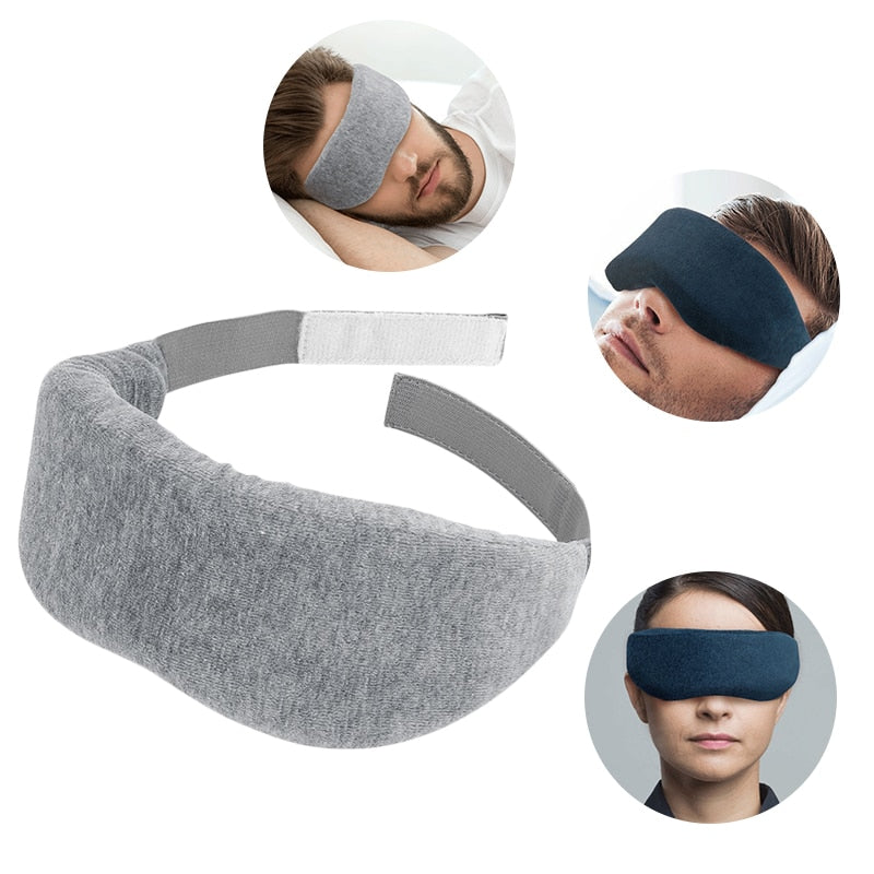 Pack of 2 3D Natural Silk Sleeping Eye Mask Cover