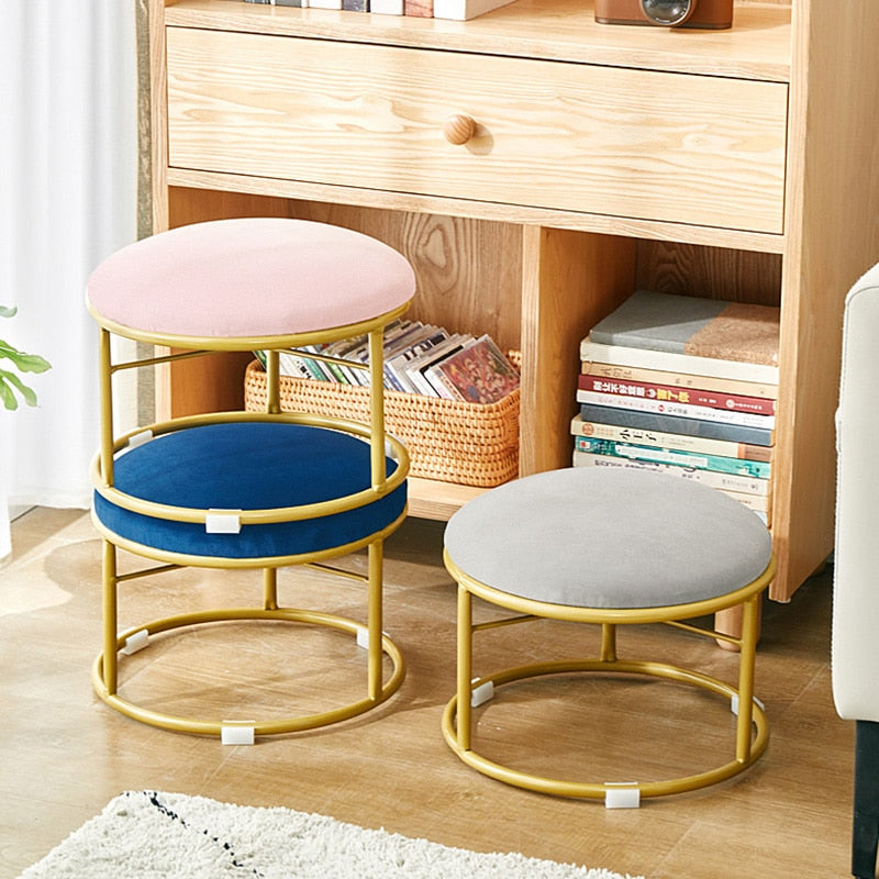 Nordic Furniture Simple Light Luxury Low Stool