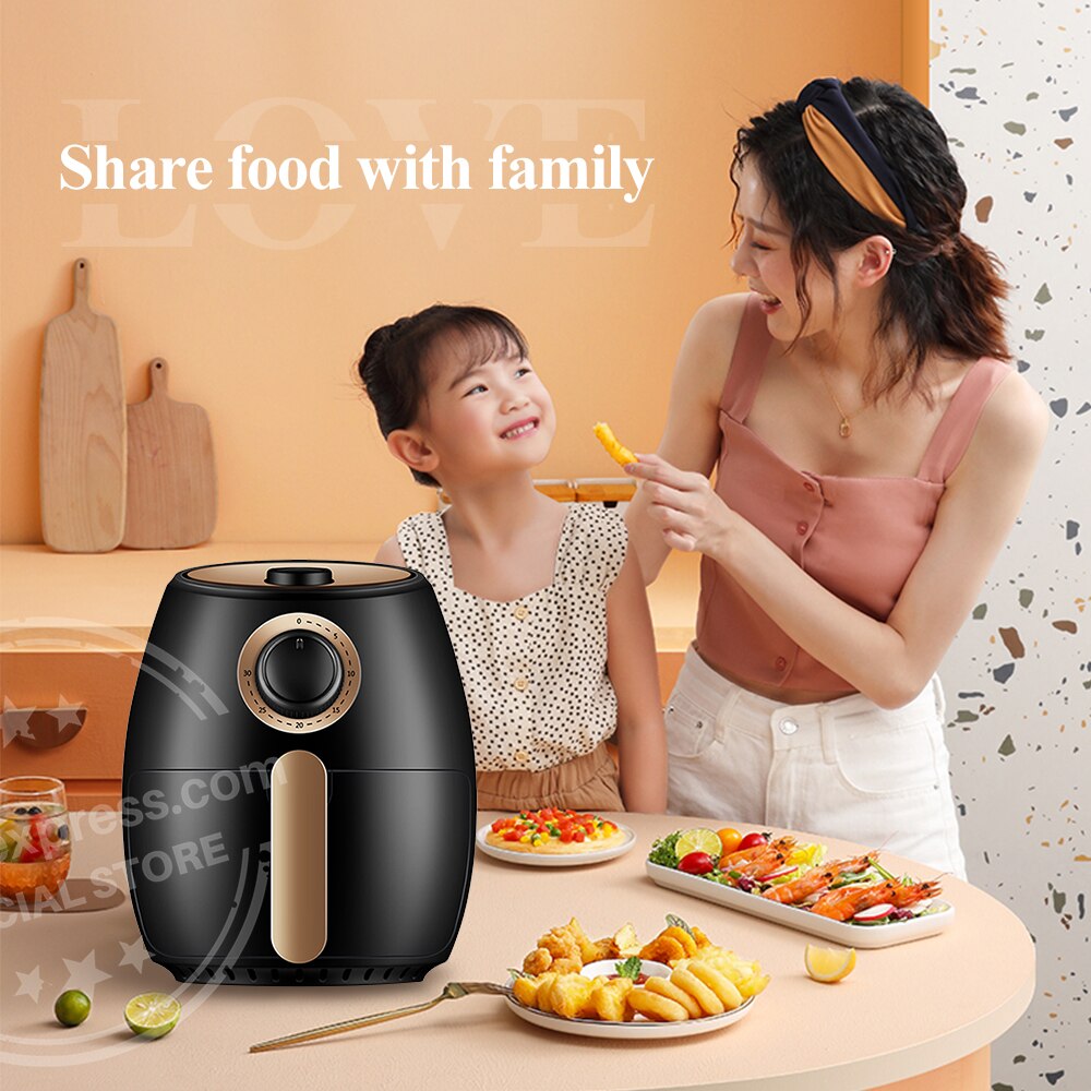 Smart Air Fryer without Oil Home Cooking 2.3L